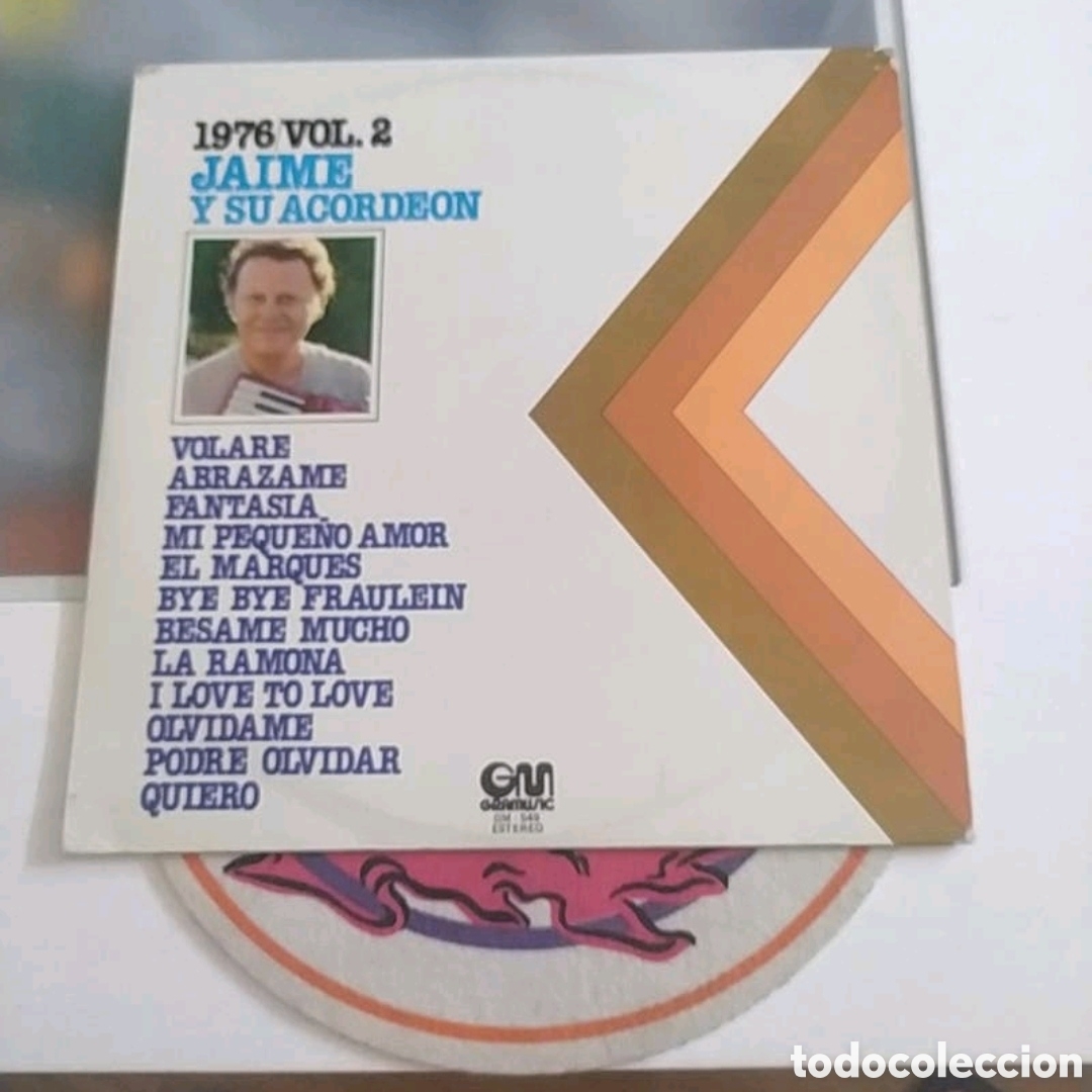 Discos de vinilo: Lp Jaime y su acorde&oacute;n. 1976. vol.2 - Foto 1