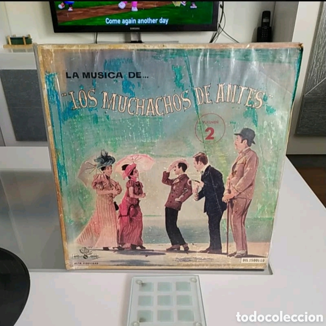 Disques de vinyle: Lp La m&uacute;sica de los Muchachos de antes vol.2. Edici&oacute;n Argentina. Tangos
