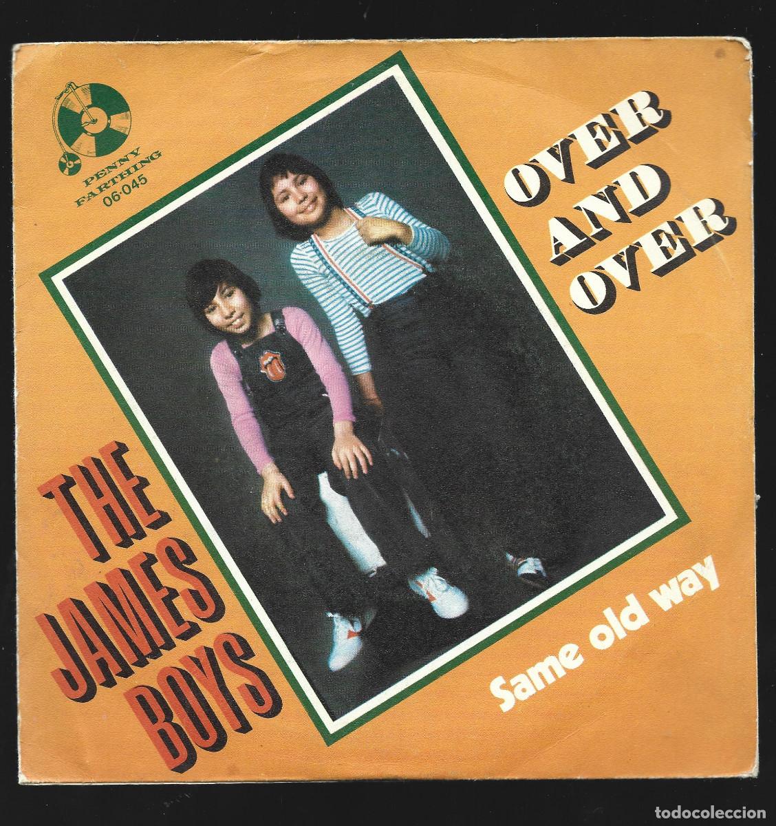 Discos de vinilo: THE JAMES BOYS-OVER AND OVER - Foto 1