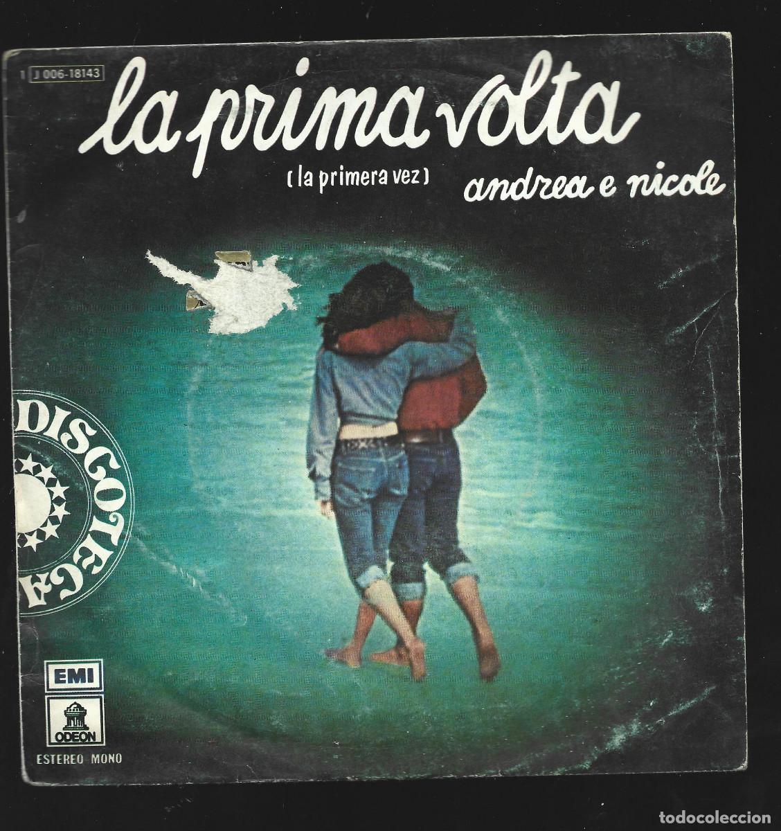 Discos de vinilo: ANDREA Y NICOLE-LA PRIMA VOLTA - Foto 1