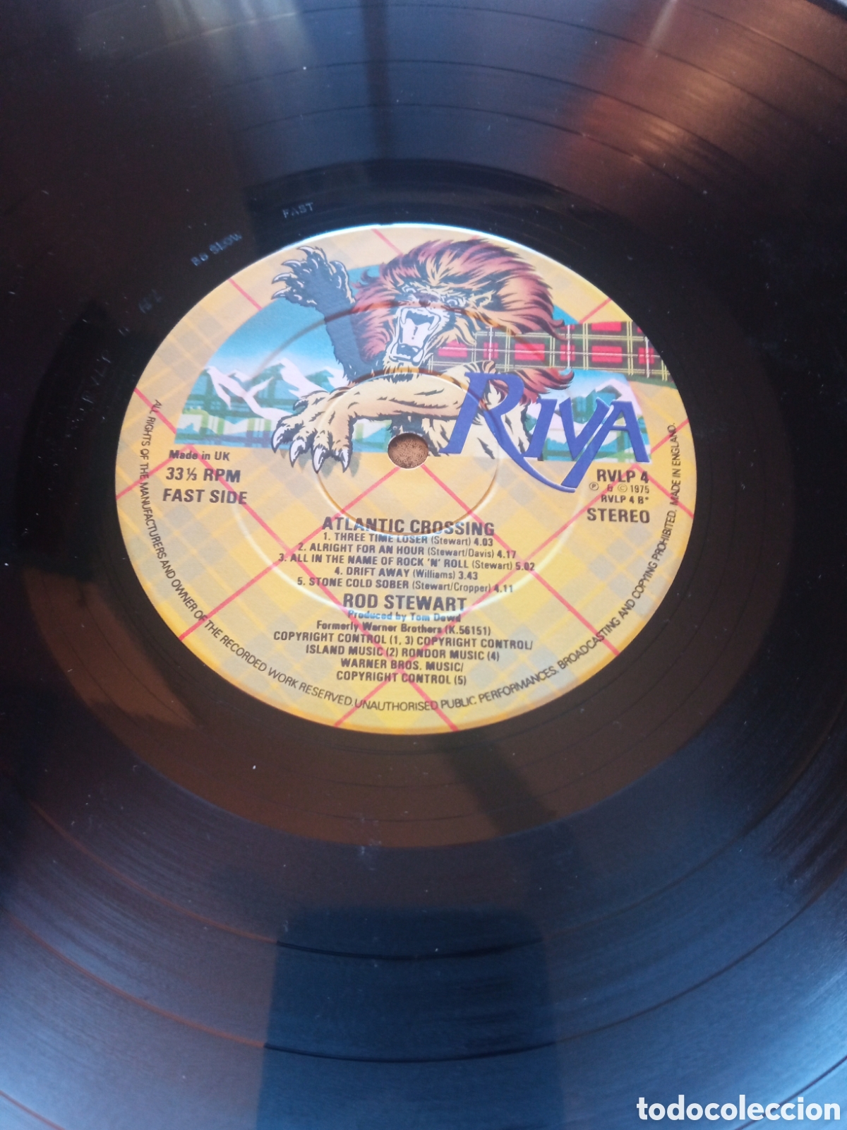 Discos de vinilo: Rod Stewart - Atlantic Crossing - Foto 6