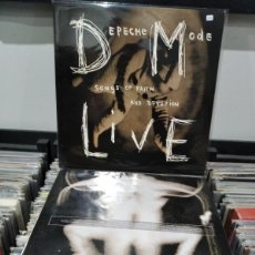 Discos de vinilo: LP ORIG 1993 DEPECHE MODE SONGS IF FAITH AND DEVOTION LIV MUY BUEN ESTADO DE CARPETA DISCO Y ENCARTE. Lote 378087184