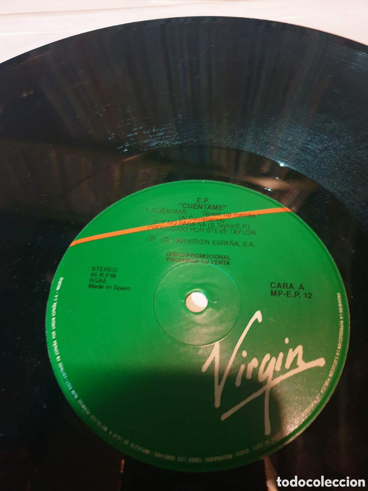 Discos de vinilo: E. P. - cuentame - Foto 3