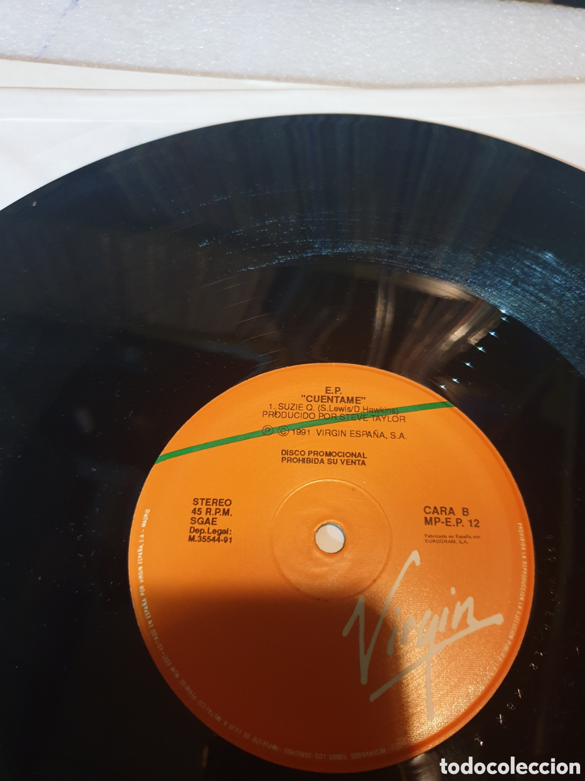 Discos de vinilo: E. P. - cuentame - Foto 4