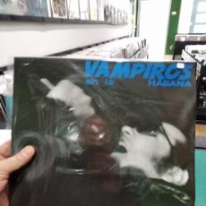 Discos de vinilo: LP ORIG VAMPIROS EN LA HABANA PRECINTADO NUEVO AÚN MUY BUEN ESTADO DE CARPETA DISCO Y ENCARTE. Lote 378095319