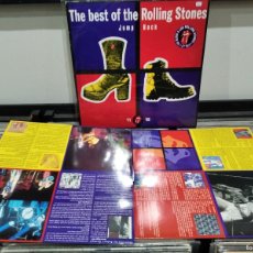 Discos de vinilo: LP ORIG THE BEST OF THE ROLLING STONES JUMP BACK 1993 MUY BUEN ESTADO DE CARPETA DISCO Y ENCARTES. Lote 378097739