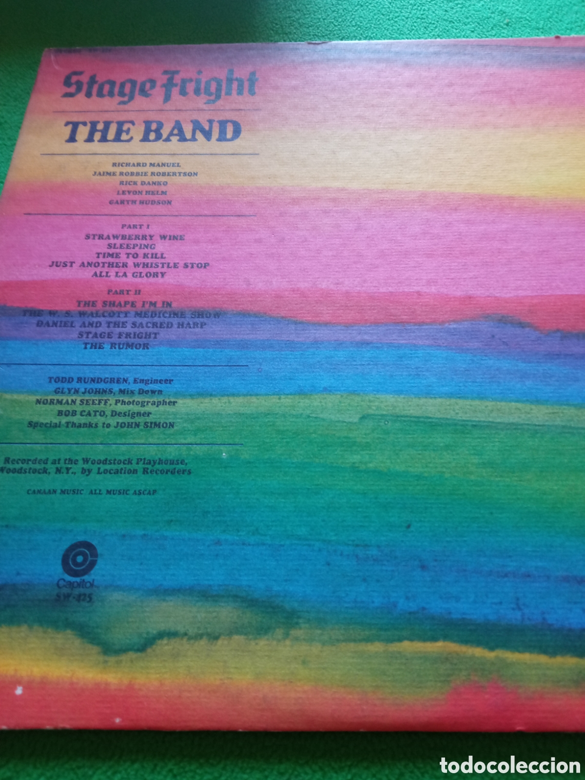 Discos de vinilo: The Band - Stage Fright - Foto 1