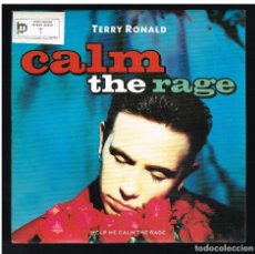 Discos de vinilo: TERRY RONALD - CALM THE RAGE / THE LONGEST TIME - SINGLE 1990. Lote 378115384