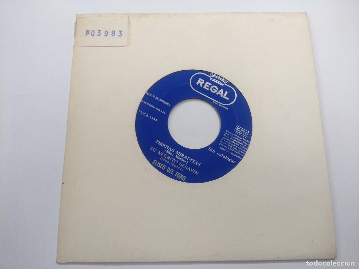 Discos de vinilo: ELISEO DEL TORO/TIERNAS MIRADITAS/SINGLE. - Foto 1