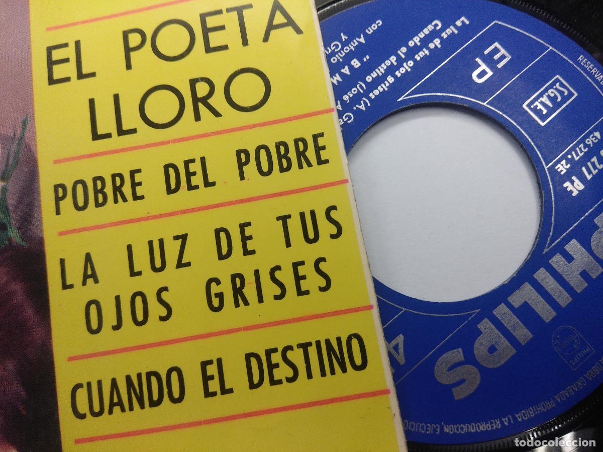 Discos de vinilo: BAMBINO/EL POETA LLORO/SINGLE. - Foto 2