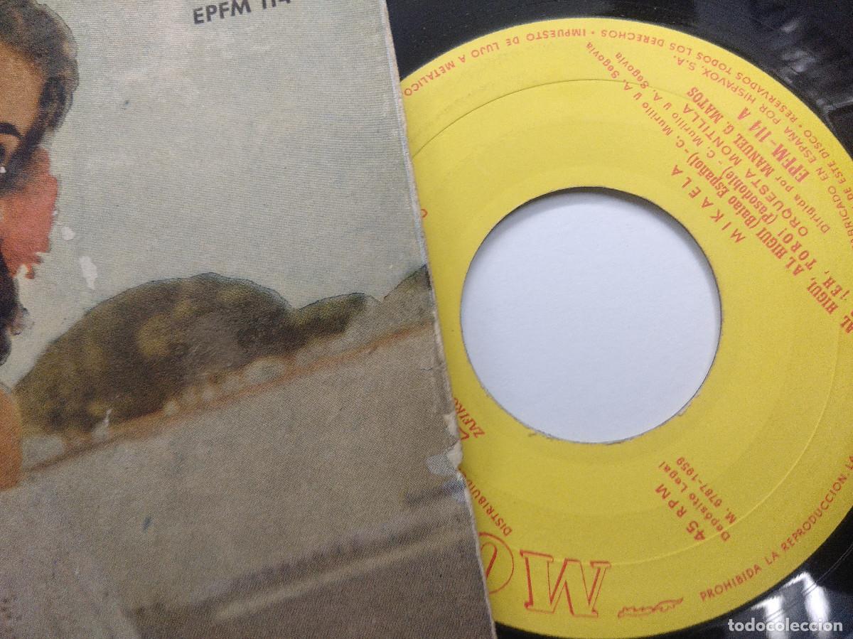 Discos de vinilo: MIKAELA/AL HIGUI/SINGLE. - Foto 2