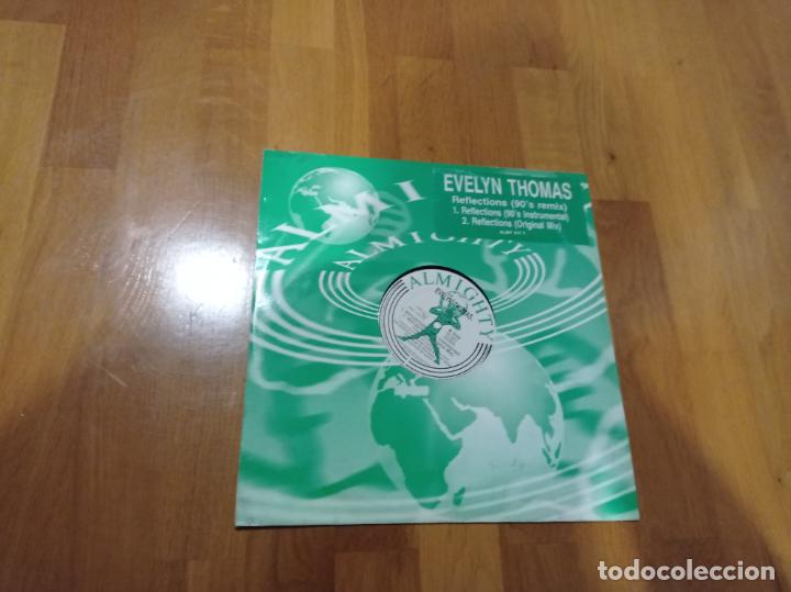 Discos de vinilo: Evelyn thomas-reflections(90s remix).maxi - Foto 1