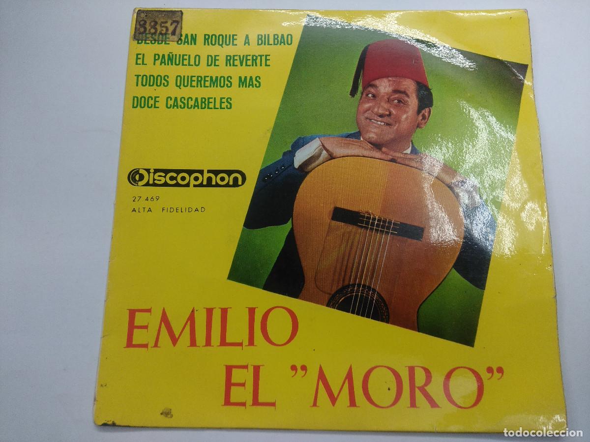 Discos de vinilo: EMILIO EL MORO/DOCE CASCABELES/SINGLE. - Foto 1