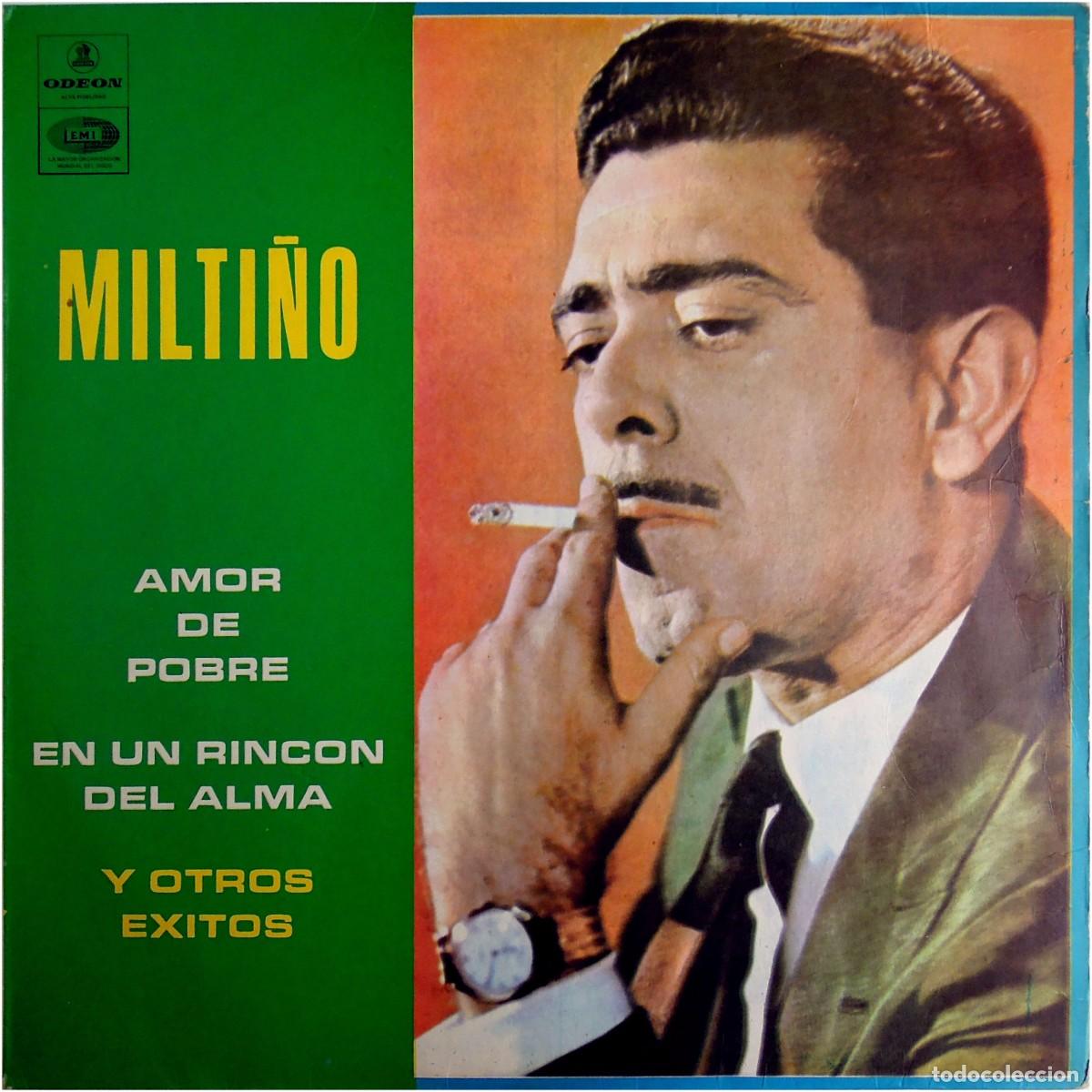 Disques de vinyle: Milti&ntilde;o (Miltinho) - Amor De Pobre - LP Colombia 1978 - Odeon 1-1157 - VG/EX