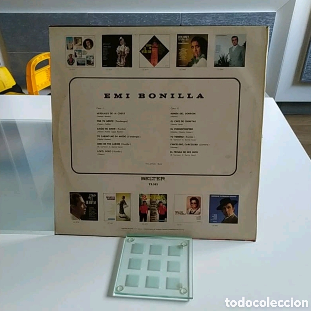 Discos de vinilo: Lp Emi bonilla. Verdiales de la costa - Foto 2
