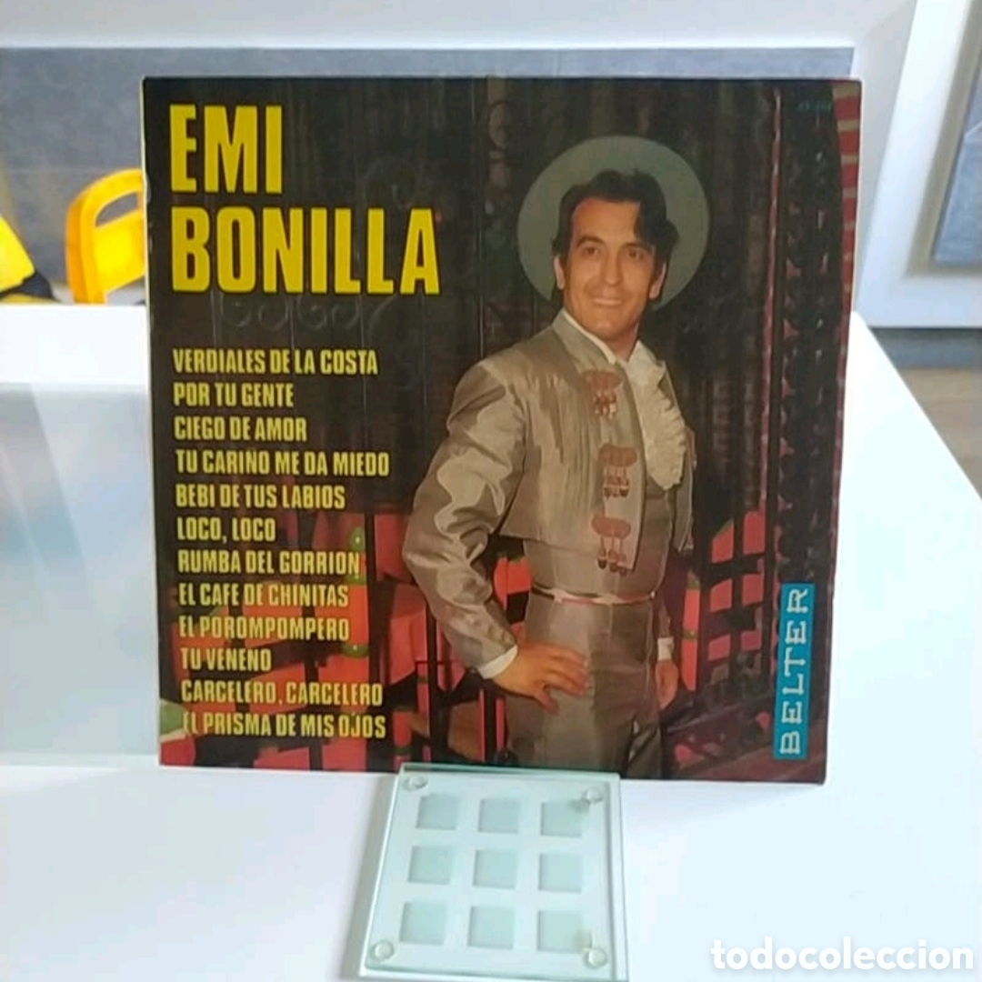 Discos de vinilo: Lp Emi bonilla. Verdiales de la costa - Foto 1