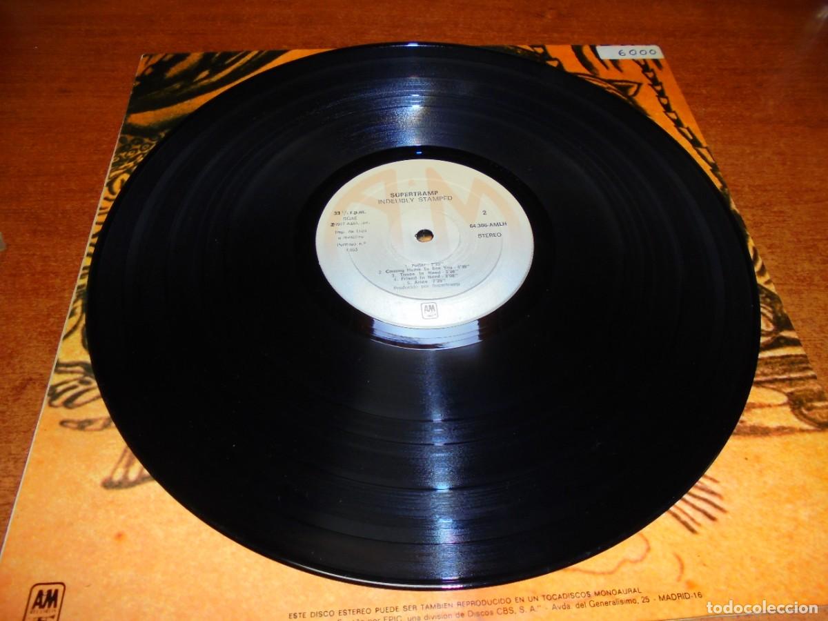 Discos de vinilo: LP VINILO SUPERTRAMP: INDELIBLY STAMPED - Foto 5