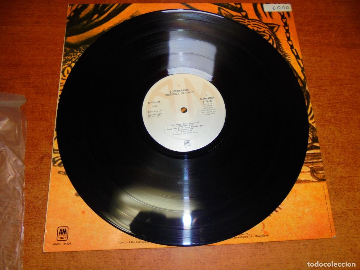 Discos de vinilo: LP VINILO SUPERTRAMP: INDELIBLY STAMPED - Foto 7