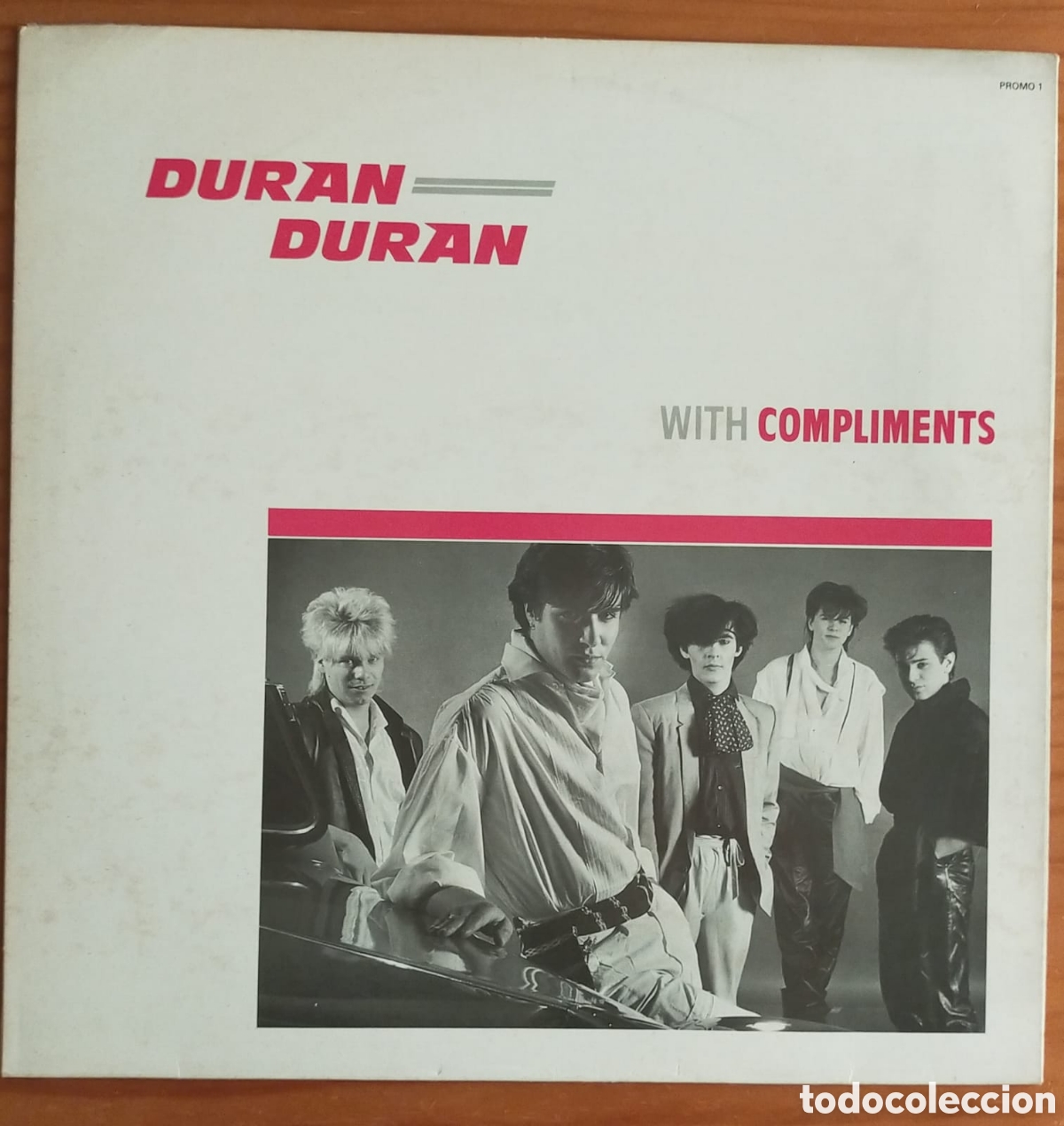 Discos de vinilo: DURAN DURAN. WITH COMPLIMENTS. Maxi promocional. - Foto 1