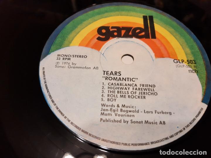 Discos de vinilo: TEARS -ROMANTIC- (1976) LP DISCO VINILO - Foto 6