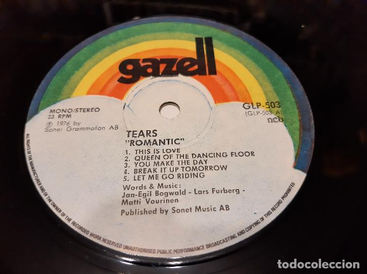 Discos de vinilo: TEARS -ROMANTIC- (1976) LP DISCO VINILO - Foto 7