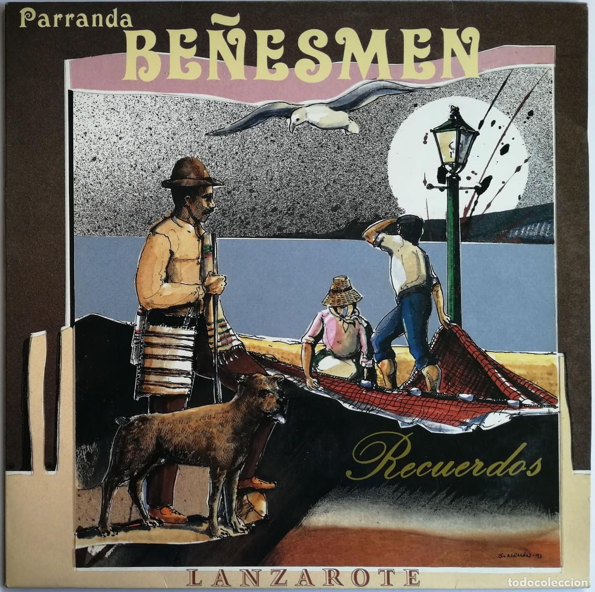Discos de vinilo: Parranda Be&ntilde;esmen, Lanzarote, E.G.A. AM-15 - Foto 1