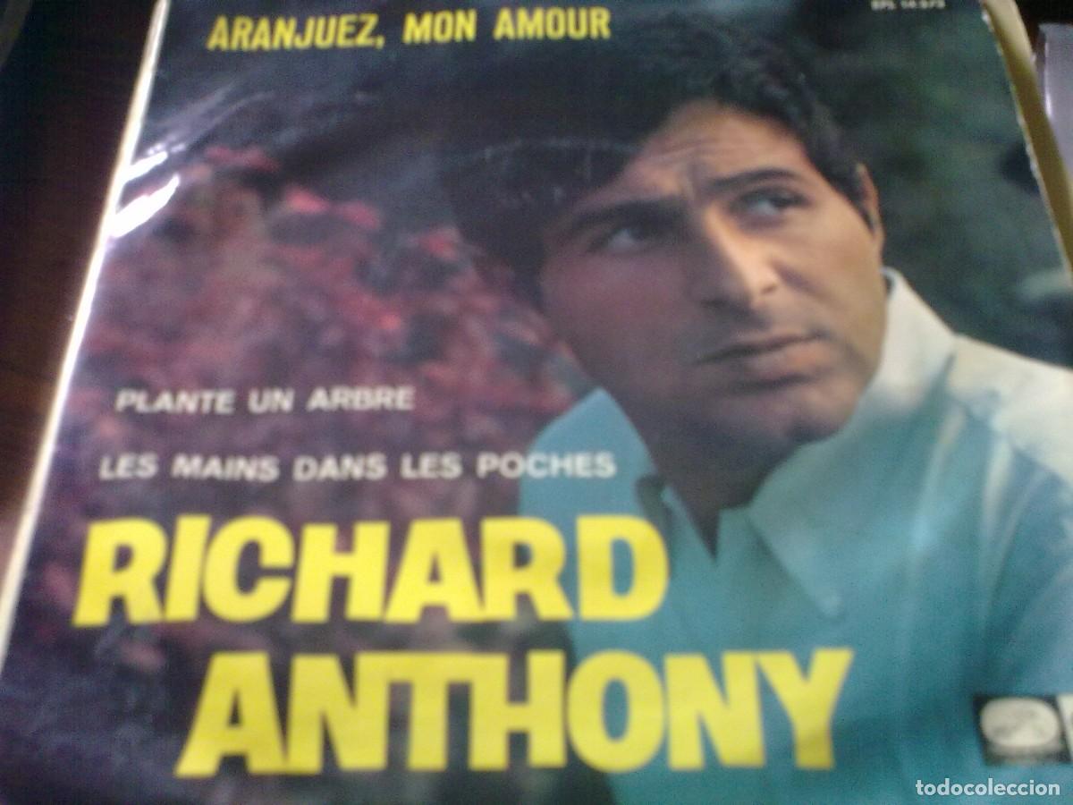 Discos de vinilo: Anthony, Richard - Aranjuez Mon amour + 3 (Emi, 1966) - Foto 1