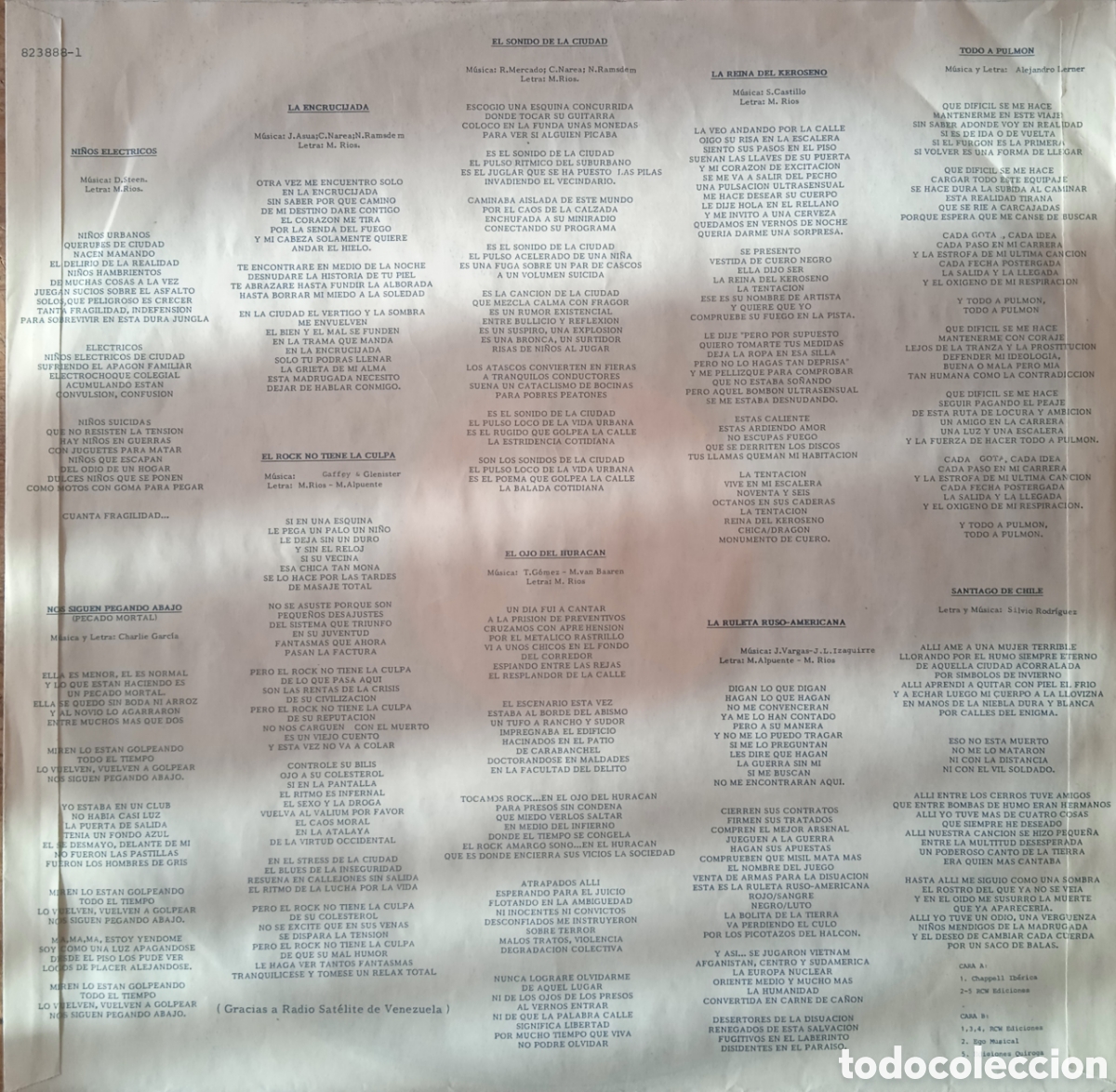 Discos de vinilo: Disco de vinilo Miguel Rios - Foto 3
