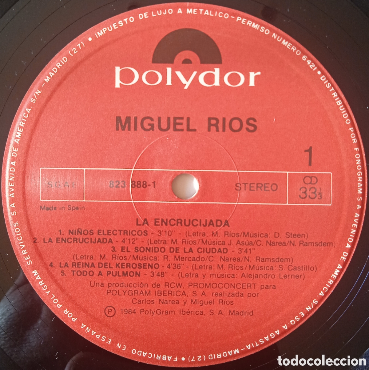 Discos de vinilo: Disco de vinilo Miguel Rios - Foto 5