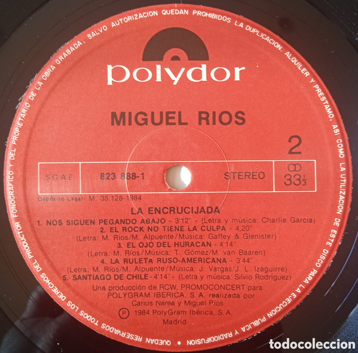 Discos de vinilo: Disco de vinilo Miguel Rios - Foto 6