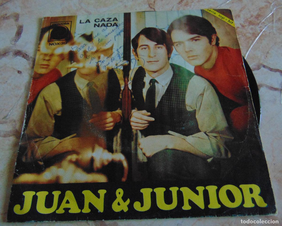 Discos de vinilo: JUAN & JUNIOR - LA CAZA - SINGLE 1967 - Foto 1
