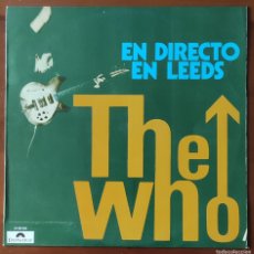 Discos de vinilo: THE WHO - EN DIRECTO EN LEEDS ORIGINAL 1970. Lote 378470164