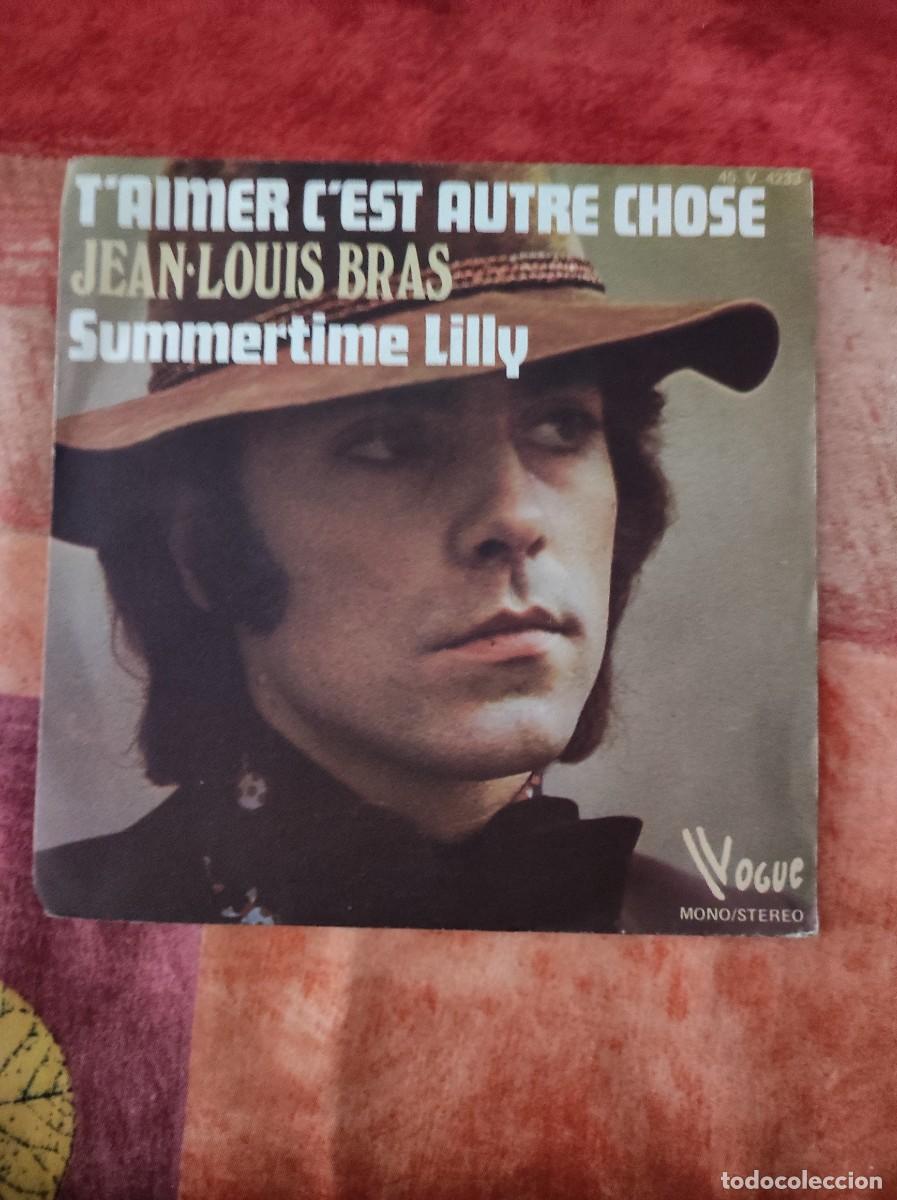 Vinyl records: Jean-Louis Bras &ndash; T'aimer C'est Autre Chose / Summertime Lilly+