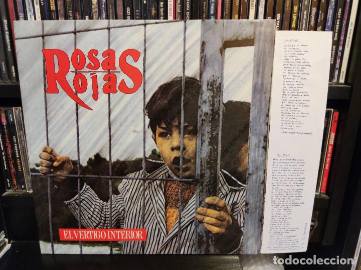 Discos de vinilo: ROSAS ROJAS - EL VERTIGO INTERIOR - Foto 1