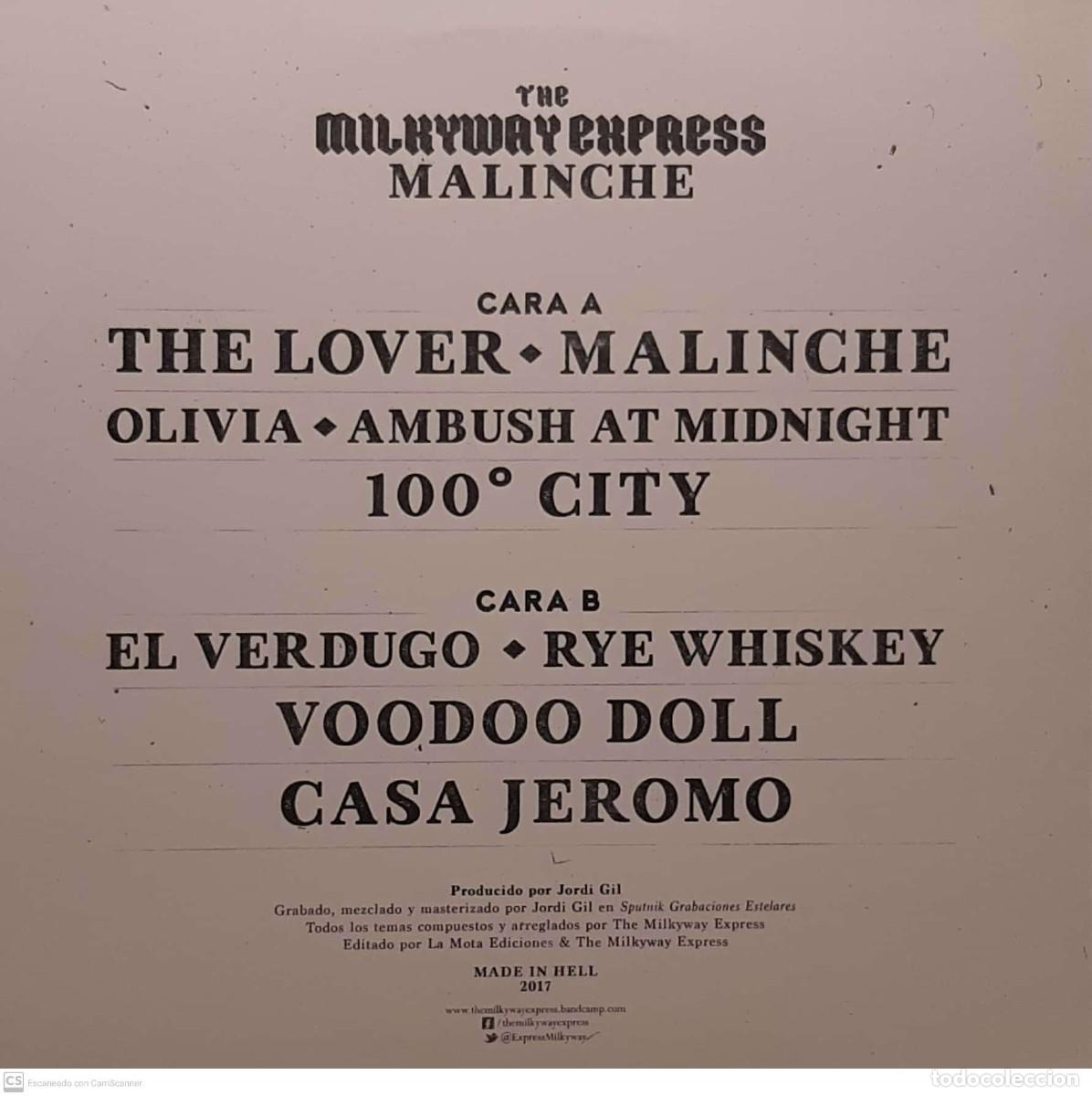 Discos de vinilo: The Milkyway Express &lrm;&ndash; Malinche - Foto 2