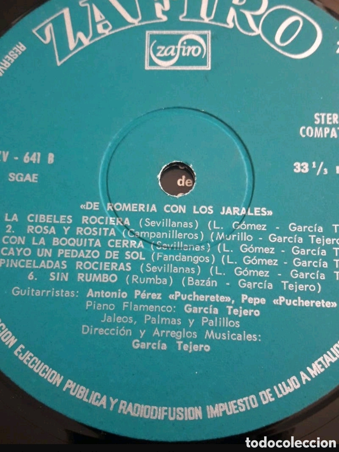 Discos de vinilo: Lp de Romer&iacute;a con Los Jarales - Foto 4