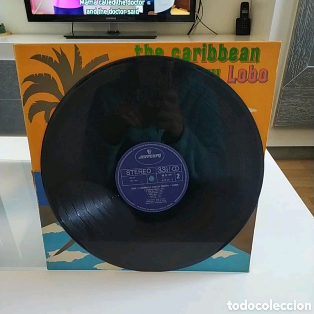 Discos de vinilo: Lp Caribbean disco show. Lobo - Foto 3