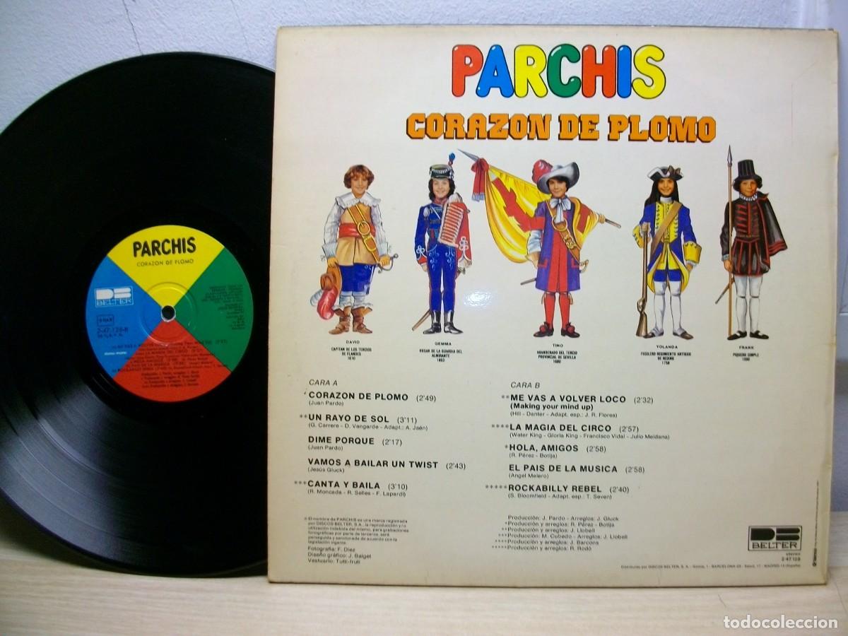 Discos de vinilo: Parchis &ndash; Coraz&oacute;n De Plomo LP - Foto 2