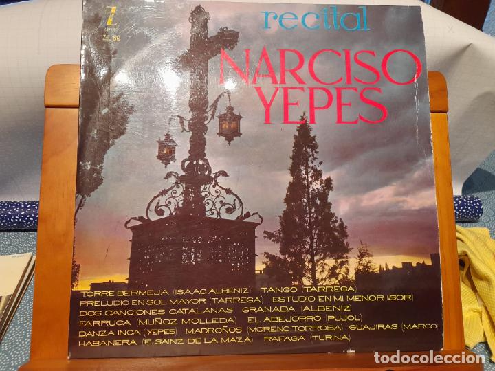 Discos de vinilo: RECITAL DE NARCISO YEPES - Foto 1