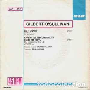 Discos de vinilo: Gilbert OSullivan - Get Down (7&rdquo;) Label:MAM Cat#: MO 1332 - Foto 2