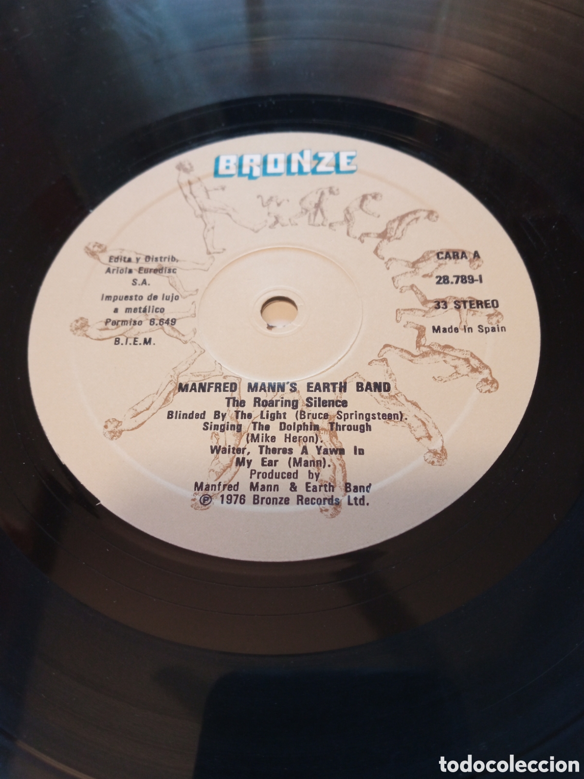 Discos de vinilo: Manfred Mann Earth Band - The Roaring silence - Foto 4