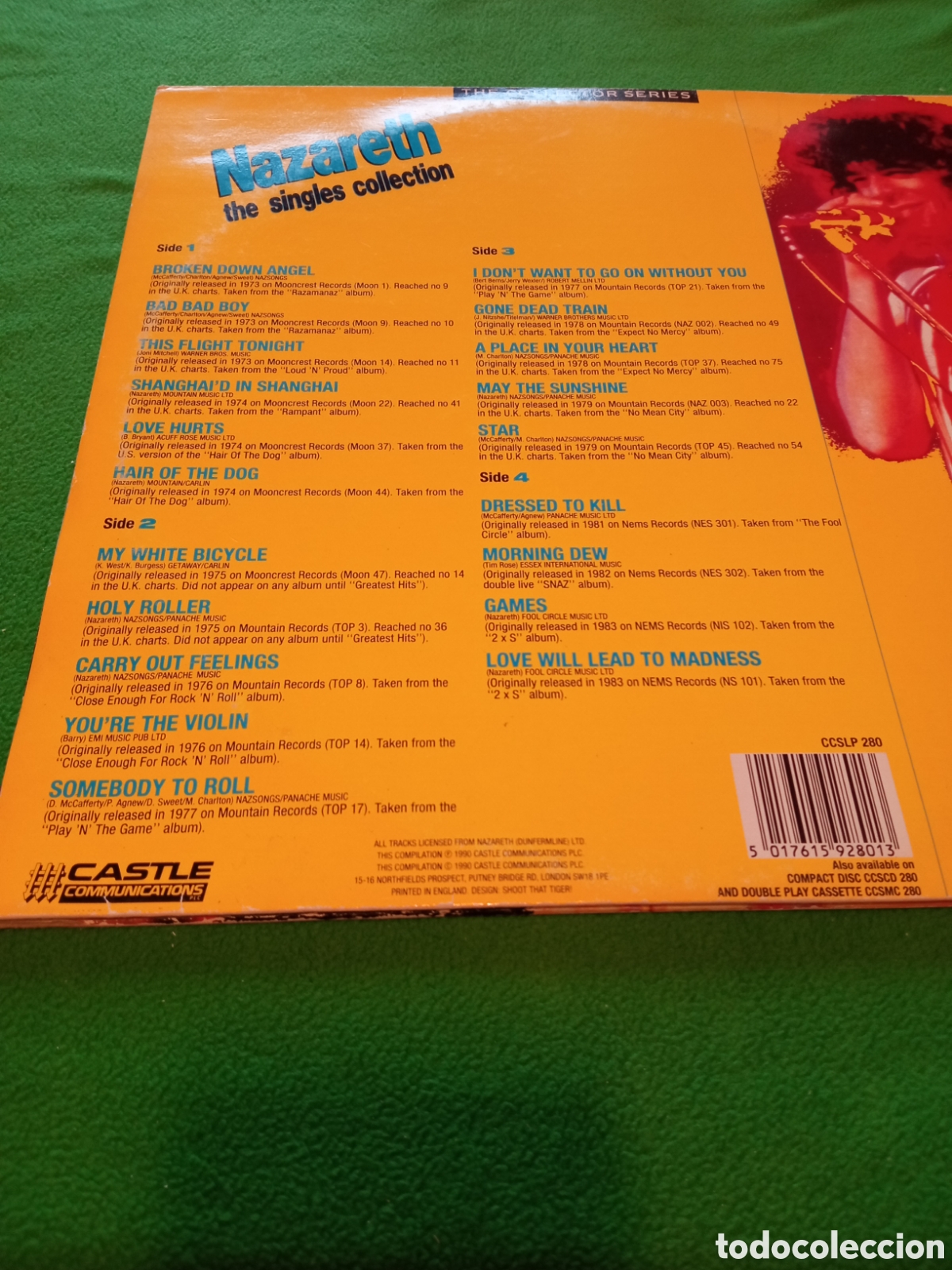 Discos de vinilo: Nazareth - The singles Collection - Foto 2