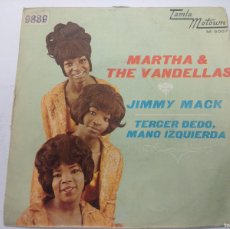 Disques de vinyle: MARTHA & THE VANDELLAS/JIMMY MACK/SINGLE.. Lote 378800879