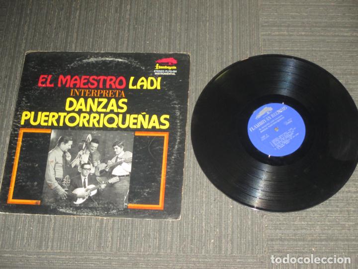 Disques de vinyle: EL MAESTRO LADI - INTERPRETA DANZAS PUERTORRIQUE&Ntilde;AS - FLAMBOYAN RECORDS - L -
