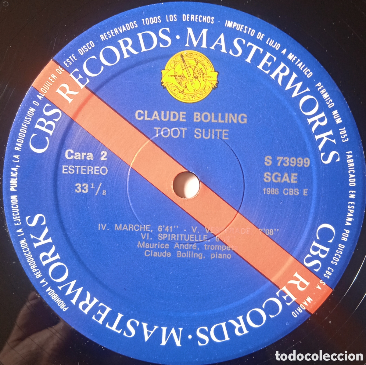 Discos de vinilo: Disco de vinilo Claude Bolling - Foto 4