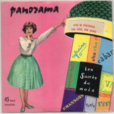 Discos de vinilo: PANORAMA - LES CHANSONS-VEDETTES D'AUJOURD'HUI / SINGLE RICHIR (PARIS) RF-6266