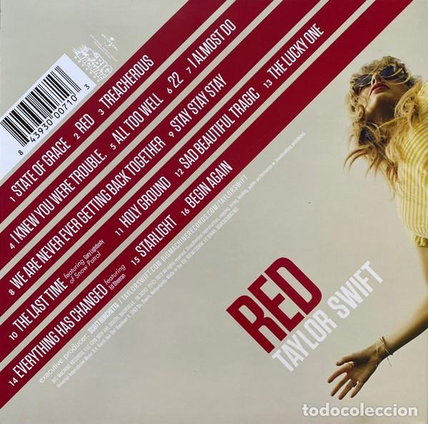 Discos de vinilo: Taylor Swift &lrm;&ndash; Red - 2xLP - 2016 Reissue - Foto 2