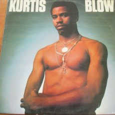 Discos de vinilo: KURTIS BLOW -KURTIS BLOW. LP FIRST SPANISH 12” 1980 EDITION (MERCURY). INSERT. MUY BUEN ESTADO (VG+). Lote 378920469