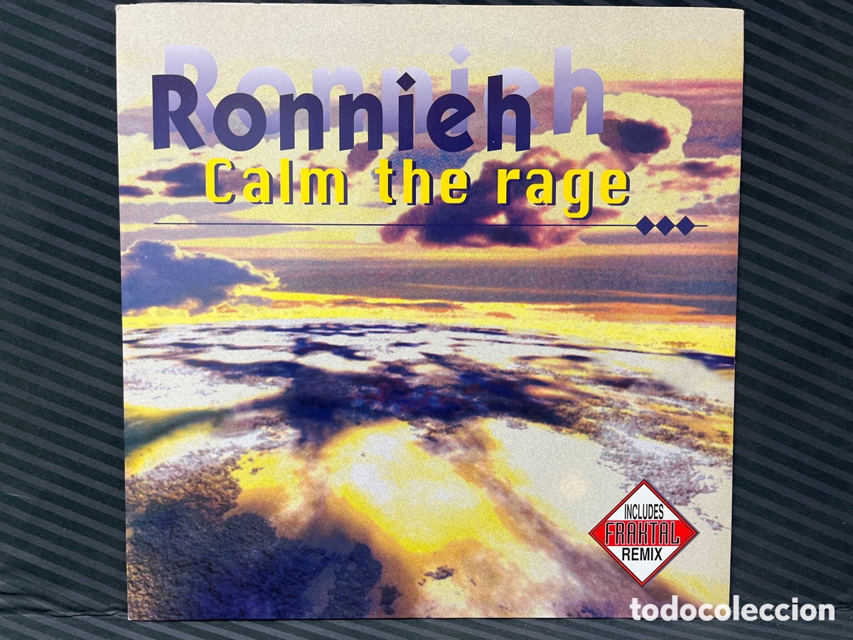 Discos de vinilo: Ronnieh - Calm The Rage (12&rdquo;) - Foto 1