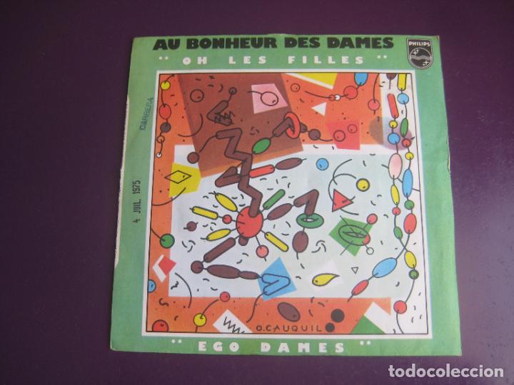Discos de vinil: Au Bonheur Des Dames &ndash; Oh Les Filles - Sg PHILIPS 1973 FRANCIA POP ROCK CHANSON 70'S